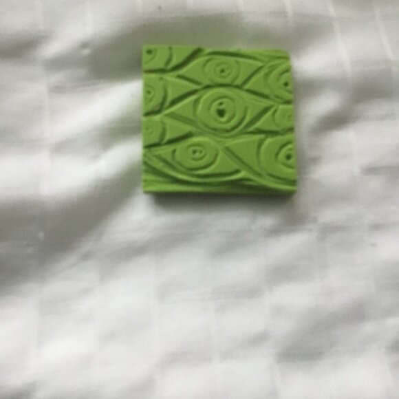 Two sides hand made rubber stamp - Picture 3 of 4